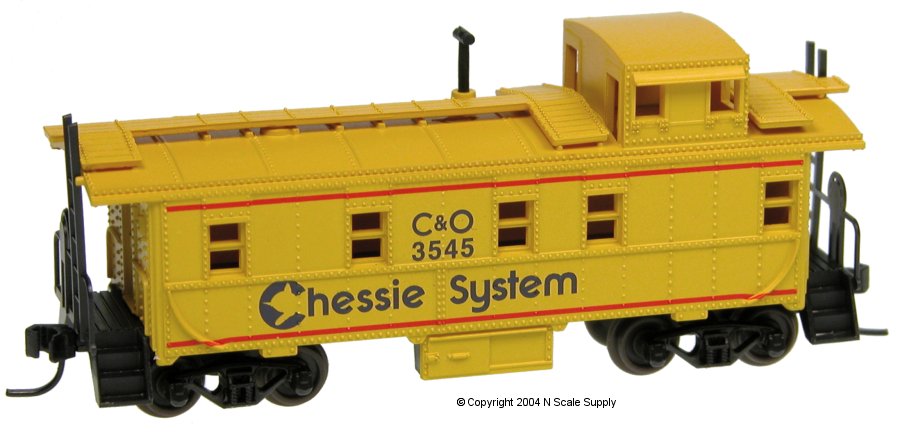 C&O Chessie System - Caboose, Cupola - Nicki Neko - Atlas 35741